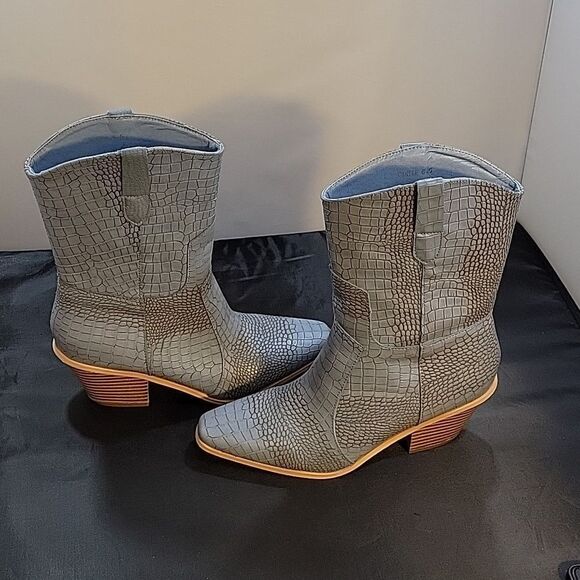 BRAND NEW PAZZLE WESTERN MID-CALF COWGIRL BOOTS - Picture 6 of 15